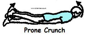 Prone Crunch